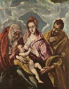 Holy Family with GRECO, El